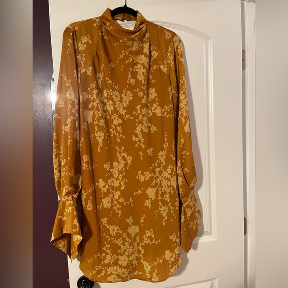 Free People Dresses & Skirts - Free People Silk Floral Dress